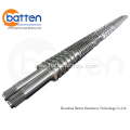 Cincinnati CMT68 conical twin screw barrel